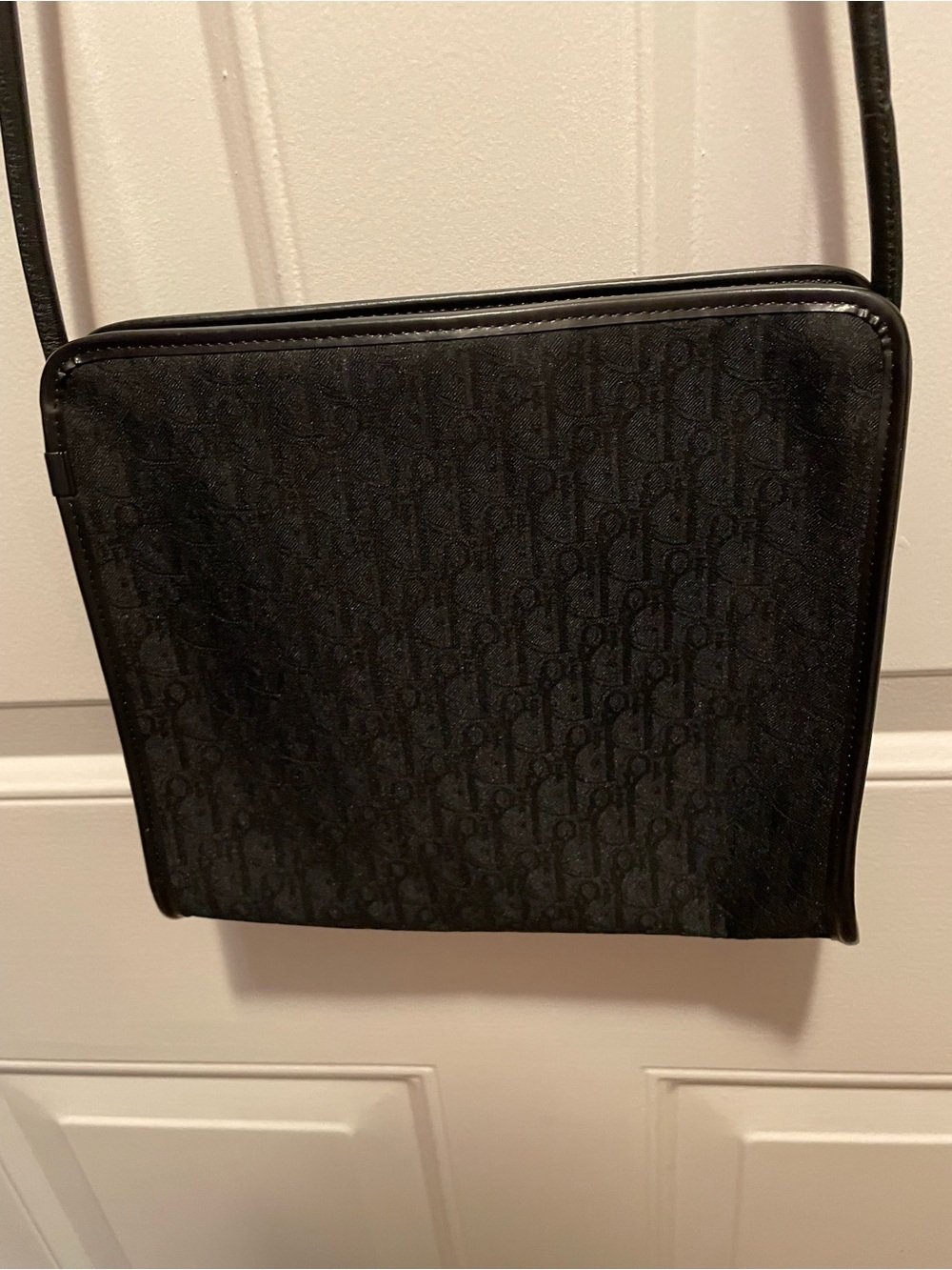 Vintage Christian Dior Black trotter Crossbody Bag excellent condition - Picture 9 of 16